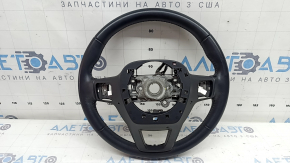 Руль голый Honda Accord 23-26 кожа черная, с задней накладкой, потертости, царапины