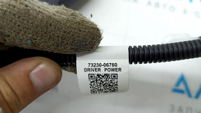 Încuietoare centură de siguranță șofer Toyota Camry V70 18-24 neagră cu senzor