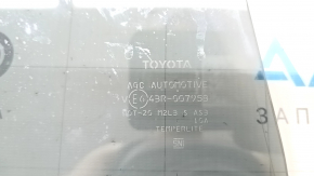 Geam triunghiular spate dreapta pentru Toyota Rav4, 19-25, fumuriu, AGC