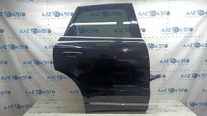Ansamblu ușă spate dreapta pentru Audi Q5 8R 09-17 fără cheie, negru LY9T, mâner cromat, bare de protecție