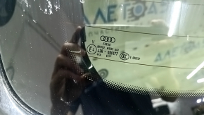 Hayon gol cu geam pentru Audi Q5 8R 09-17 negru LY9T, cu eleron, stop, braț trapezoidal și ștergător, bara de protecție, zgârieturi pe geam