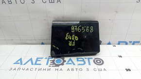 Накладка крыла нижняя передняя правая Audi Q5 8R 13-17 с хром молдингом, затерта, царапины