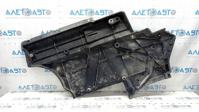 Protecție față stânga sub caroserie pentru Toyota Rav4 19-25 hibrid, fabricată în Japonia, rupte, elemente de fixare îndoite