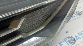 Фара передняя правая Toyota Rav4 19-21 LED, хром, Japan built, песок, потерт корпус
