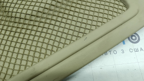 Накладка водительского сиденья задняя Audi Q5 8R 13-17 бежевая, под химчистку