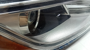 Фара передняя правая в сборе Audi Q5 8R 13-17 рест, ксенон, песок, желтит LED