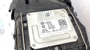 Фара передняя правая в сборе Audi Q5 8R 13-17 рест, ксенон, песок, желтит LED