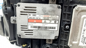Фара передняя правая в сборе Audi Q5 8R 13-17 рест, ксенон, песок, желтит LED
