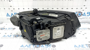 Ansamblu far față stânga pentru Audi Q5 8R 13-17, xenon, nisip