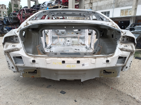 Задняя панель Lincoln MKZ 13-20 на кузове, белая