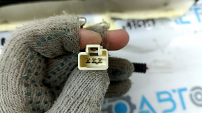 Tapițerie pernă scaun șofer pentru Toyota Rav4 19-25, piele și material textil combinate, negru, încălzit, cusături albastre