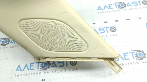 Ornament montan dreapta spate în spatele geamului pentru Audi Q5 8R 09-17, bej, sub difuzor, pentru curățare chimică