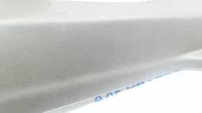 Ornament prag interior spate stânga pentru Audi Q5 8R 13-17, bej trufă, zgârieturi, plastic alb