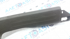 Ornament prag interior spate stânga pentru Audi Q5 8R 13-17, bej trufă, zgârieturi, plastic alb