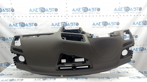 Торпедо передняя панель с AIRBAG Audi Q5 8R 09-17 бежевый truffelbeige, Bang and Olufsen, ржавый пиропатрон