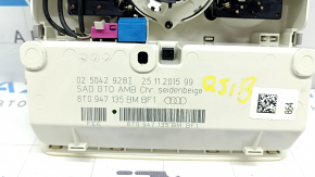 Ansamblu faruri față pentru Audi Q5 8R 09-17 bej, pentru lumini panoramice