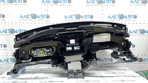 Торпедо передняя панель с AIRBAG Lincoln MKZ 13-20 коричневая