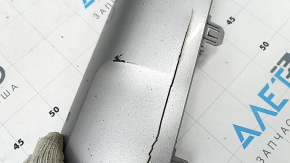 Накладка переднего бампера Toyota Rav4 19-24 серебро, царапины, трещина