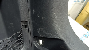 Ornamente arc dreapta pentru Toyota Rav4 19-25, negre, cu buzunar și brichetă, zgârieturi