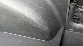 Ornamente arc dreapta pentru Toyota Rav4 19-25, negre, cu buzunar și brichetă, zgârieturi
