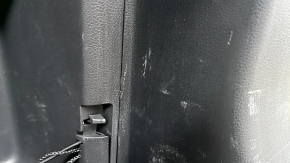 Ornamente arc dreapta pentru Toyota Rav4 19-25, negre, cu buzunar și brichetă, zgârieturi