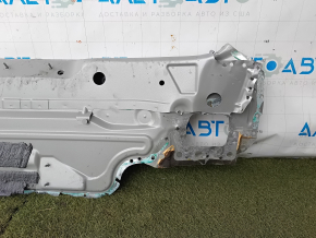 Задняя панель Audi A4 B9 17-25 2 части, высверлена, серебро