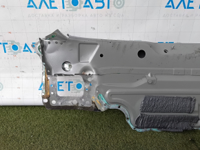 Задняя панель Audi A4 B9 17-25 2 части, высверлена, серебро