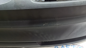 Бампер задний голый нижняя часть VW Tiguan 18-21 структура без парктроников, царапины, побелел пластик