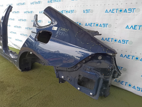 Aripă spate stânga Honda Accord 23-26 albastră, tăiată, cu montant B, lovituri, denivelări