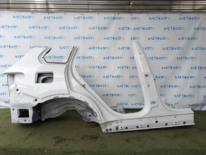 Aripă spate dreapta BMW X5 G05 19-26, tăiată cu ferăstrăul, cu montant B, alb