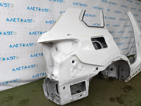 Aripă spate dreapta BMW X5 G05 19-26, tăiată cu ferăstrăul, cu montant B, alb