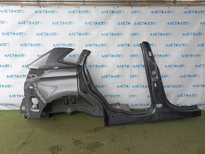 Четверть крыло задняя правая Ford Edge 15-24 отпилена, с центральной стойкой, графит, тычки
