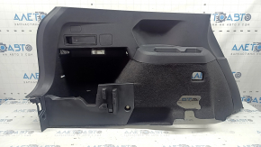 Обшивка арки правая VW Tiguan 18-19 черная под 3 ряда, с подстаканником, царапины