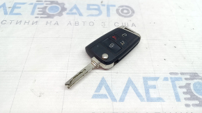 Ключ VW Tiguan 18-20 keyless 4 кнопки, царапины, тычки, потерт