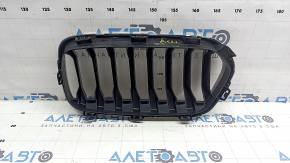 Решетка радиатора grill левая BMW X2 F39 18-23 хром