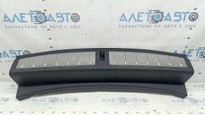 Ornamente portbagaj BMW X2 F39 18-23, negre cu inserții cromate, zgârieturi