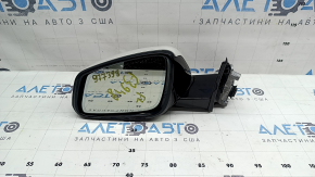 Зеркало боковое левое в сборе BMW X2 F39 18-23 5 пинов, поворотник, подогрев, автоскладывание, память, автозатемнение, Shadow-Line, белое