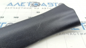 Накладка порога передняя левая Toyota Rav4 19-25 черная, царапины, потерта