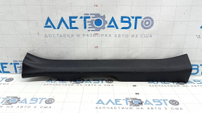 Накладка порога передняя левая Toyota Rav4 19-25 черная, царапины, потерта