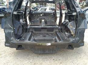Задняя панель Audi Q5 8R 09-17 3 части, на кузове, черная