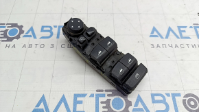 Comandă ridicare geam stânga față BMW X2 F39 18-23 negru pentru oglinzi rabatabile automat