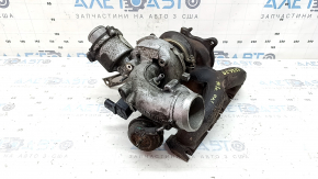 Ansamblu turbină cu galerie evacuare Audi Q5 8R 13-17 2.0T 103k, cu suport