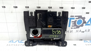 Buzunar consolă centrală Audi Q5 8R 09-17, negru, fără brichetă, zgârieturi