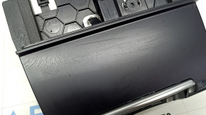 Buzunar consolă centrală Audi Q5 8R 09-17, negru, fără brichetă, zgârieturi