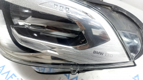 Фара передняя левая в сборе BMW X2 F39 18-23 LED адаптив с креплением, под полировку