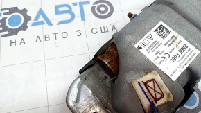 Подушка безопасности airbag коленная водительская левая BMW X2 F39 18-23 черная, ржавый пиропатрон