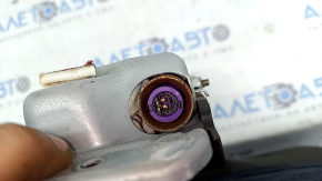 Подушка безопасности airbag коленная пассажирская правая BMW X2 F39 18-23 черная, ржавый пиропатрон