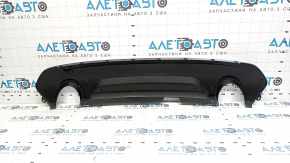 Decorație inferioară bara spate Ford Escape MK3 13-16 dorest 2 țevi Gri, cu cârlig