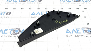 Ornamente laterale stânga negre pentru BMW X2 F39 18-23