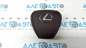 Подушка безопасности airbag в руль водительская Lexus ES 19-22 коричневая